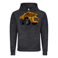 Vintage Black Dump Truck Vintage Hoodie - LillyAllenDesigns