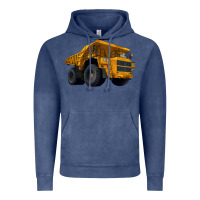 Vintage Denim Dump Truck Vintage Hoodie - LillyAllenDesigns