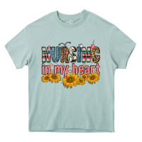 Arona nursing in my heart Heavy Core Tee - FaDigitalArtStudio