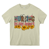 Mossy nursing in my heart Heavy Core Tee - FaDigitalArtStudio