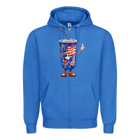 True Royal 4th of july coca Zipper Hoodie - BarkalooDesign