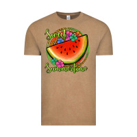 Vintage Coffee sweet summertime watermelon Vintage Tee - Jasminsmagicworld