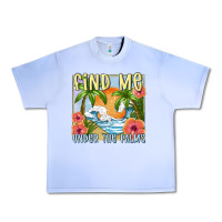Grape Ice find me under the palms Urban Heavy Tee - MaliasSmallBusiness
