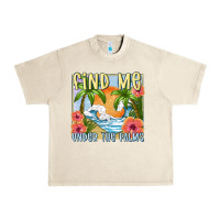 Sandshell find me under the palms Urban Heavy Tee - MaliasSmallBusiness