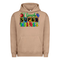Pigment Burro I teach super heroes Urban Hoodie - FaDigitalArtStudio