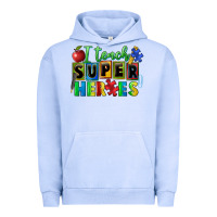 Pigment Grape Ice I teach super heroes Urban Hoodie - FaDigitalArtStudio