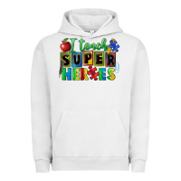 Pigment Lunar Rock I teach super heroes Urban Hoodie - FaDigitalArtStudio