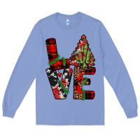 Colony Blue christmas love Long Sleeve Tee - JahusDesignShop