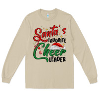 Santa S Favorite Cheer Leader Long Sleeve Tee | Teevron