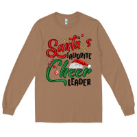 Toasted Coconut santa s favorite cheer leader Long Sleeve Tee - MaliasSmallBusiness