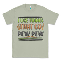 Matcha i like things that go pew pew Classic Tee - MaliasSmallBusiness
