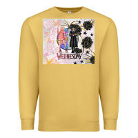 Antique Gold gothic girl and colorful girl best friends with ro Premium Sweatshirt - TumblerDesignByShophia
