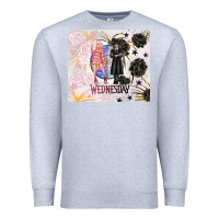 Heather Grey gothic girl and colorful girl best friends with ro Premium Sweatshirt - TumblerDesignByShophia