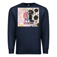 Navy gothic girl and colorful girl best friends with ro Premium Sweatshirt - TumblerDesignByShophia