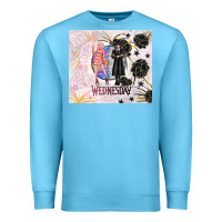 Ocean Blue gothic girl and colorful girl best friends with ro Premium Sweatshirt - TumblerDesignByShophia