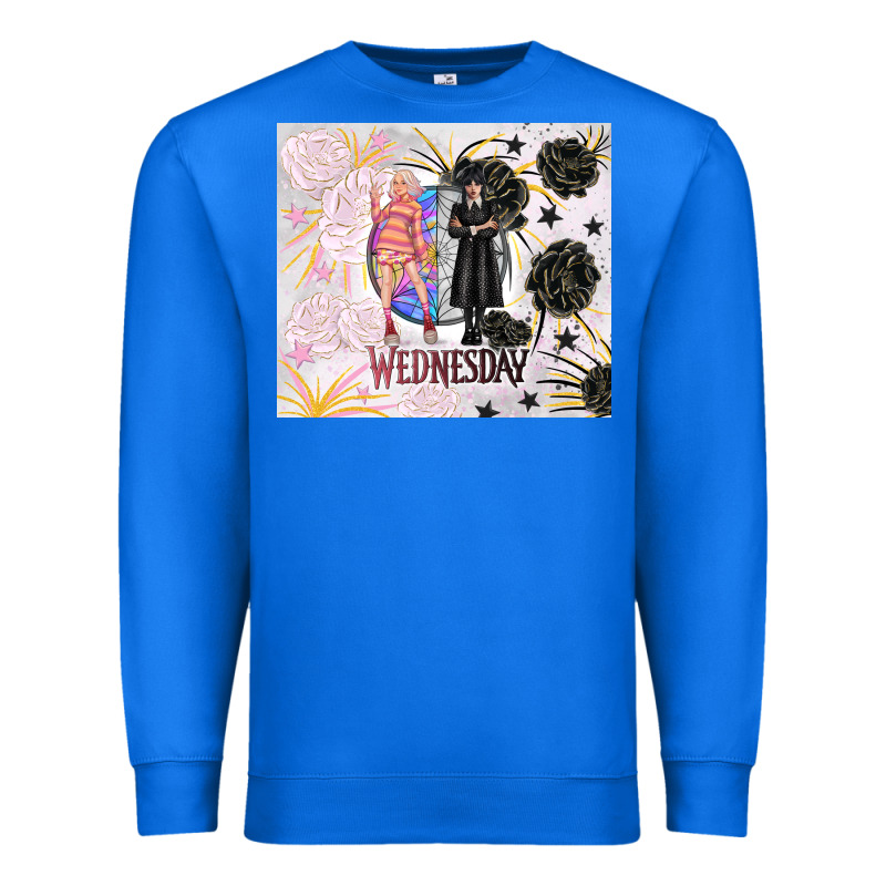 Gothic Girl And Colorful Girl Best Friends With Ro Premium Sweatshirt by TumblerDesignByShophia | Teevron