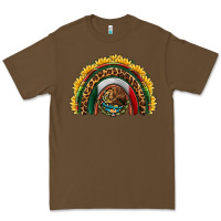 Cacao mexico sunflower rainbow Premium Tee - HRA Design Shop