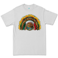 Dove Grey mexico sunflower rainbow Premium Tee - HRA Design Shop