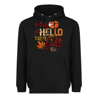 Black Why hello there Fall Heavyweight Hoodie - NancyCooperArtShop