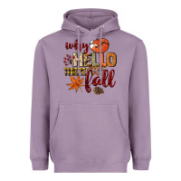 Lavender Why hello there Fall Heavyweight Hoodie - NancyCooperArtShop