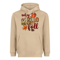 Mushroom Why hello there Fall Heavyweight Hoodie - NancyCooperArtShop