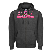 Charcoal Heather breast cancer american football Zipper Hoodie - Jasminsmagicworld