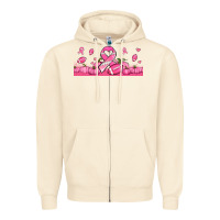 Sandshell breast cancer american football Zipper Hoodie - Jasminsmagicworld