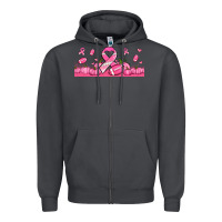 Smoke breast cancer american football Zipper Hoodie - Jasminsmagicworld