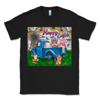 Black happy easter truck Classic Tee - CowhideDigitalArt
