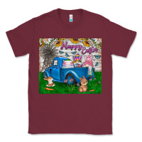 Happy Easter Truck Classic Tee | Teevron