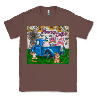 Chestnut happy easter truck Classic Tee - CowhideDigitalArt