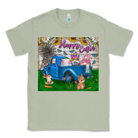 Matcha happy easter truck Classic Tee - CowhideDigitalArt