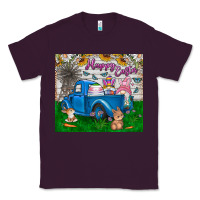 Plum happy easter truck Classic Tee - CowhideDigitalArt