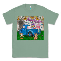 Sage happy easter truck Classic Tee - CowhideDigitalArt