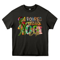 Asphalt i roared my way through 100 days Heavy Core Tee - RacoonDesign