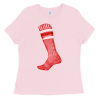 Bubblegum Pink red sock fa element Ladies Tee - FaDigitalArtStudio