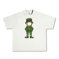 Pistachio leprechaun boy faceless Urban Heavy Tee - MaliasSmallBusiness