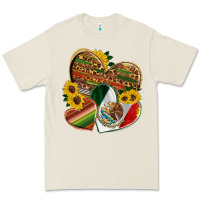 Bone mexico heart and sunflower Premium Tee - HRA Design Shop