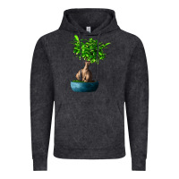 Vintage Black Ficus Ginsenge Vintage Hoodie - LillyAllenDesigns