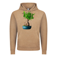 Vintage Coffee Ficus Ginsenge Vintage Hoodie - LillyAllenDesigns
