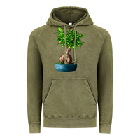 Vintage Olive Ficus Ginsenge Vintage Hoodie - LillyAllenDesigns