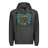 Charcoal Heather i have you in my heart Premium Hoodie - TumblerDesignByShophia