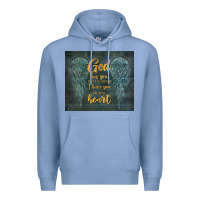 Colony Blue i have you in my heart Premium Hoodie - TumblerDesignByShophia