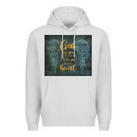 Dove Grey i have you in my heart Premium Hoodie - TumblerDesignByShophia