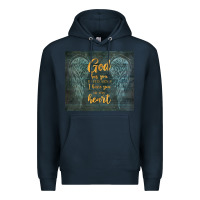 Navy i have you in my heart Premium Hoodie - TumblerDesignByShophia