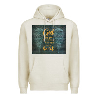 Oatmeal Heather i have you in my heart Premium Hoodie - TumblerDesignByShophia