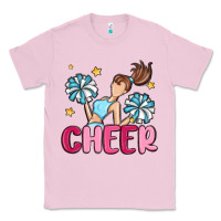 Bubblegum Pink cheer Classic Tee - MaliasSmallBusiness