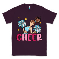 Plum cheer Classic Tee - MaliasSmallBusiness