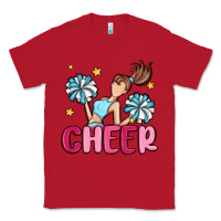 Red cheer Classic Tee - MaliasSmallBusiness