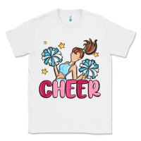 White cheer Classic Tee - MaliasSmallBusiness
